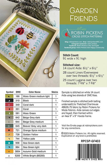 Garden Friends Pattern