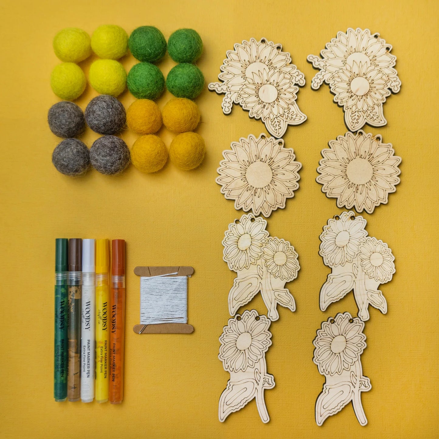 Sunflower Garland Kit