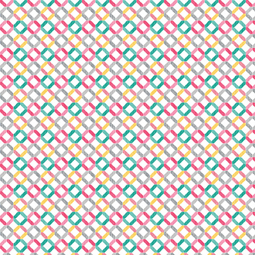 Happy Geo (White/Multi)