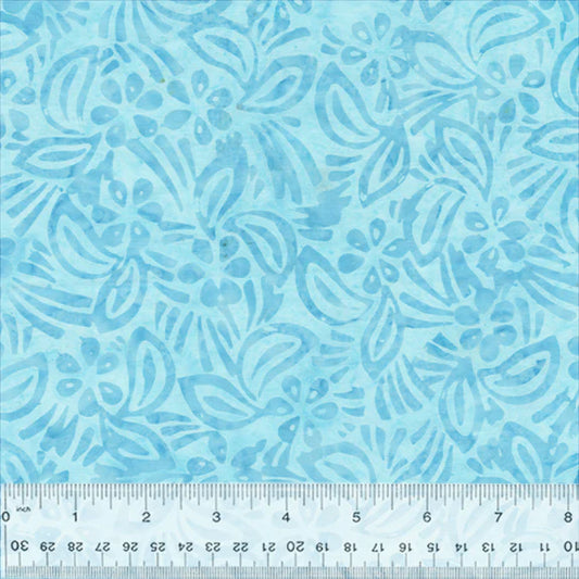 BATIK-Hibiscus (Sky)