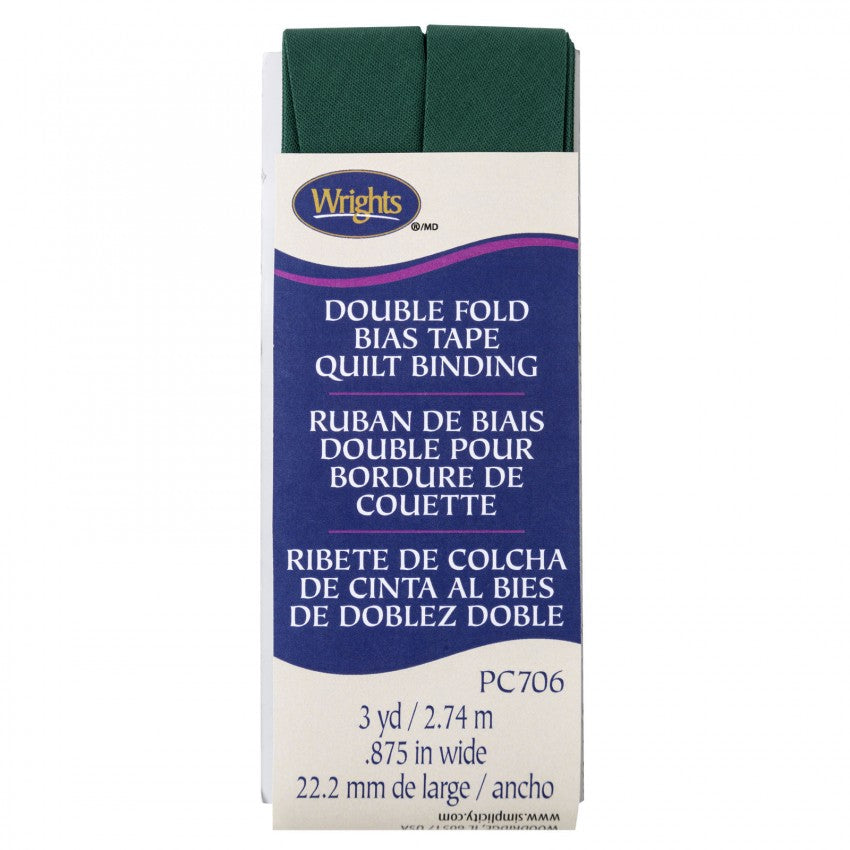 Double Fold Bias Tape Quilt Binding