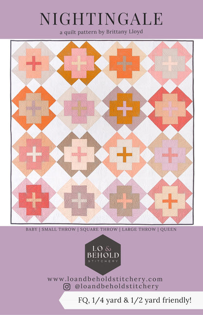 Nightingale Quilt Pattern