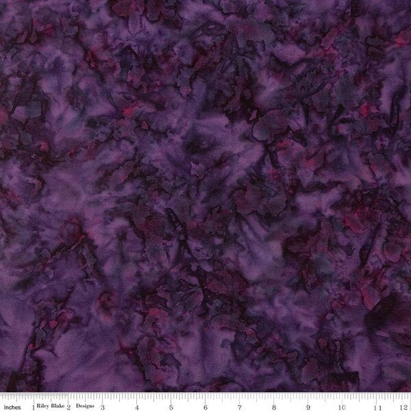 Expressions Batiks Color Play Mottled (Purple Outburst)