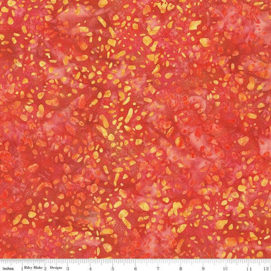 Expressions Batiks Elemental Terrazzo (Salmon Run)