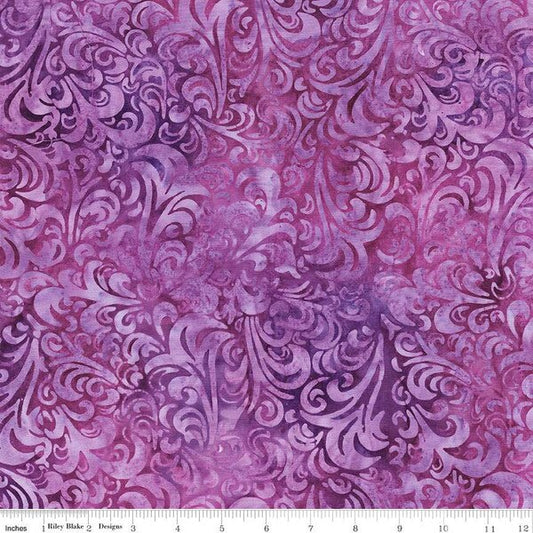 Expressions Batiks Elemental Twirl & Swirl (Razzmic Berry)