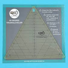 Quilter's Select 60° Triangle Ruler – Cottonwood
