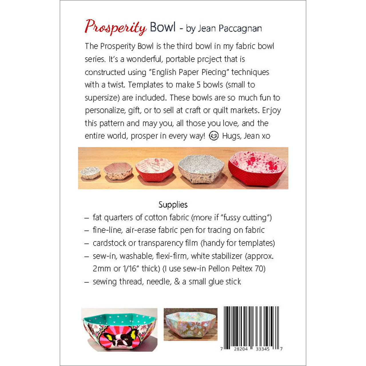 The Prosperity Bowl pattern