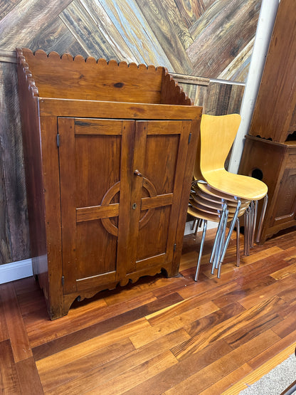 Antique Irish Chain Cabinet