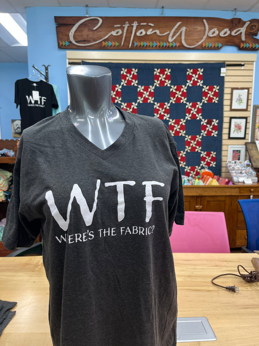 Cottonwood Tshirt Vneck (Black WTF)