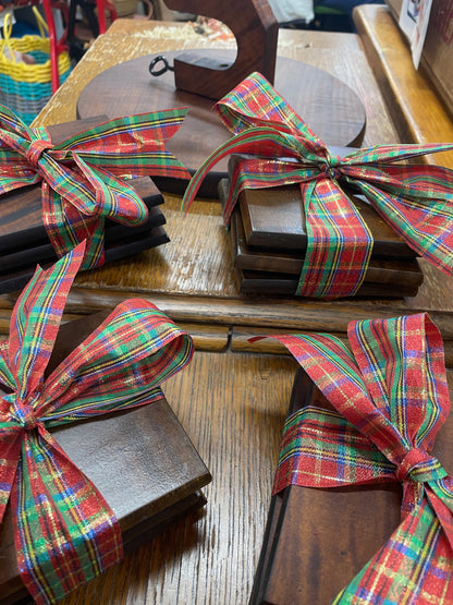 Custom Figured Maple Coasters