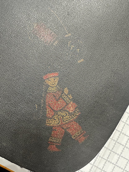 1930s American Louis Rastetter Painted Wood Mahjong/Games Table