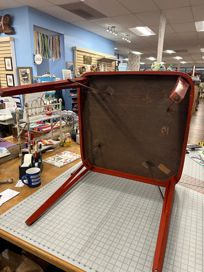 1930s American Louis Rastetter Painted Wood Mahjong/Games Table