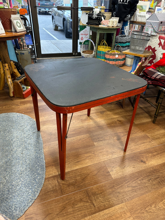 1930s American Louis Rastetter Painted Wood Mahjong/Games Table