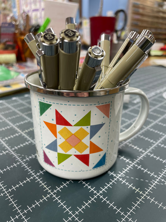 Riley Blake Tin Coffee Mug