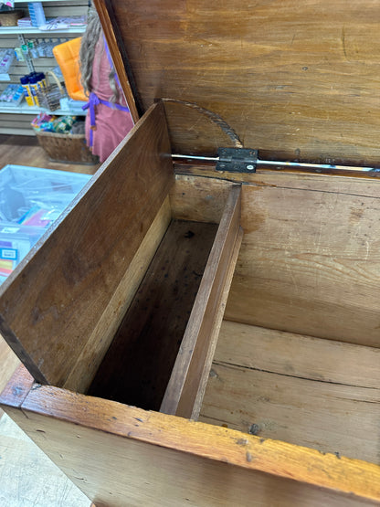 Antique pine diminutive chest