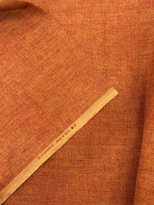 Sevenberry Heathered Rustic Weave-Orange/Red