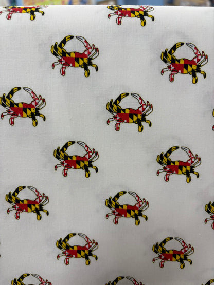 Maryland Crab Fabric - Yardage