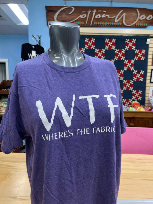 Cottonwood Tshirt Crewneck (Purple Heather WTF)