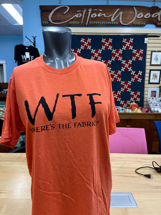 Cottonwood Tshirt Crewneck (Orange WTF)