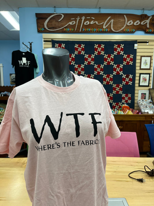 Cottonwood Tshirt Crewneck (Lt Pink WTF)