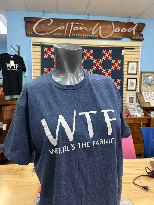 Cottonwood Tshirt Crewneck (Heather Blue WTF)
