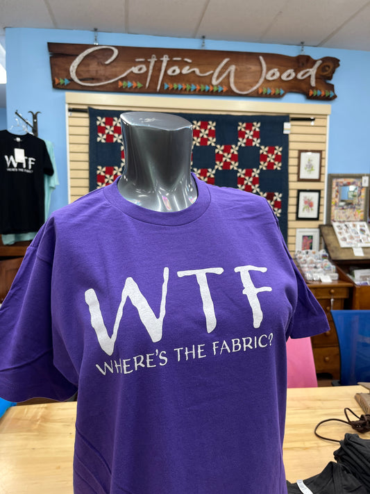 Cottonwood Tshirt Crewneck (Purple WTF)