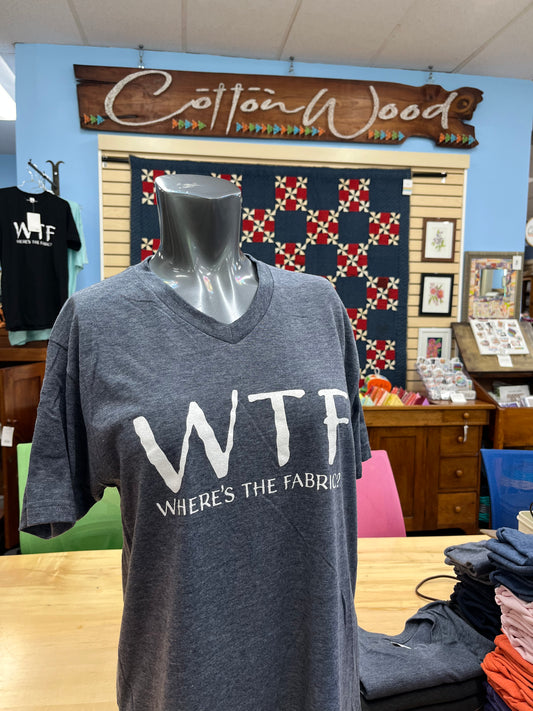 Cottonwood Tshirt Vneck (Blue Heather WTF)