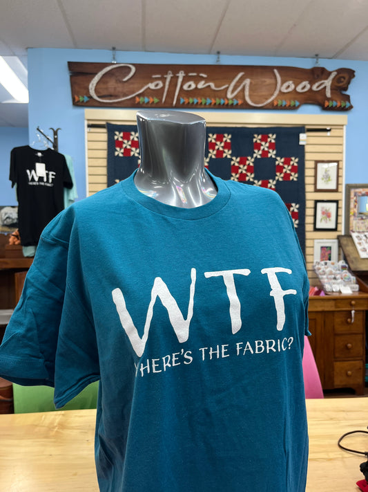 Cottonwood Tshirt Crewneck (Teal WTF)