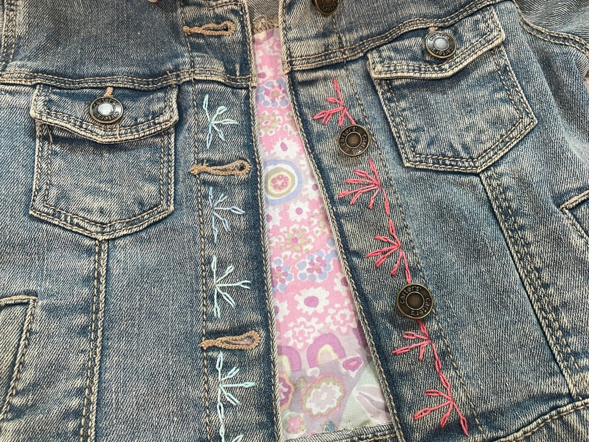 Sashiko/Applique Mash Up! Denim Upcycle Class