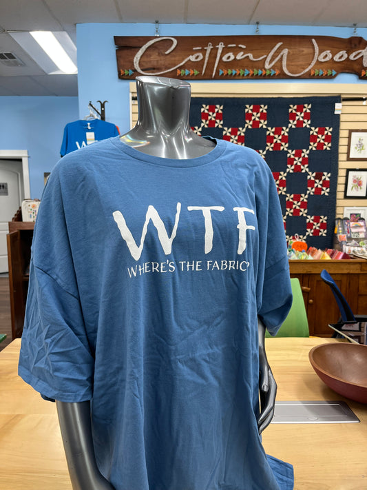 Cottonwood Tshirt Crewneck (Steel Blue WTF)