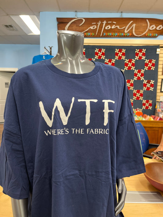 Cottonwood Tshirt Crewneck (Navy WTF)