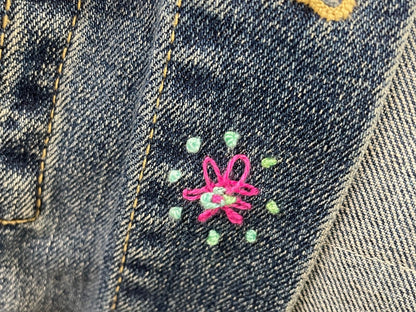 Sashiko/Applique Mash Up! Denim Upcycle Class