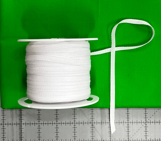 Twill Tape 1/4” (White)