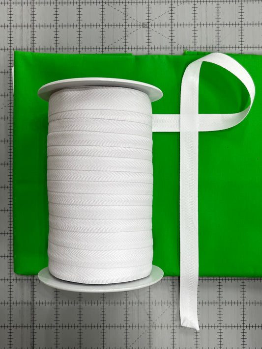 Twill Tape 3/4" (White)