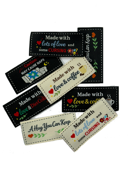 Cottonwood Designed Woven Project Labels