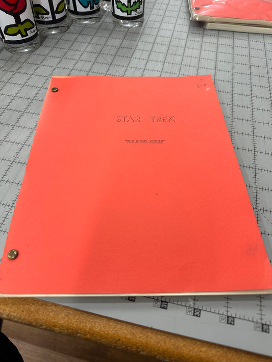 Vintage Star Trek Script (The Enemy WIthin) - TV
