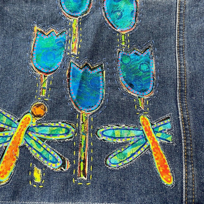 Sashiko/Applique Mash Up! Denim Upcycle Class