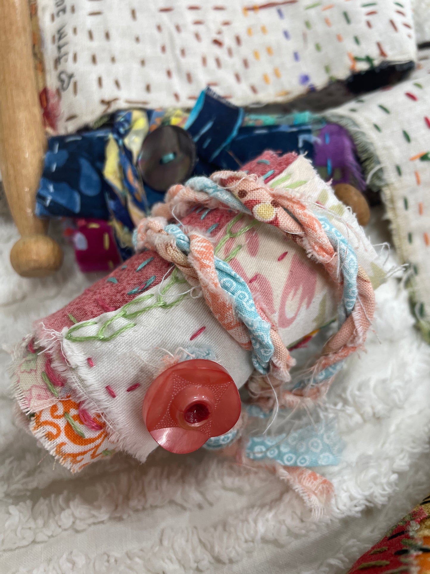 Mindful Stitching Textile Art Roll with Jane Mullenix | February 21 12-3