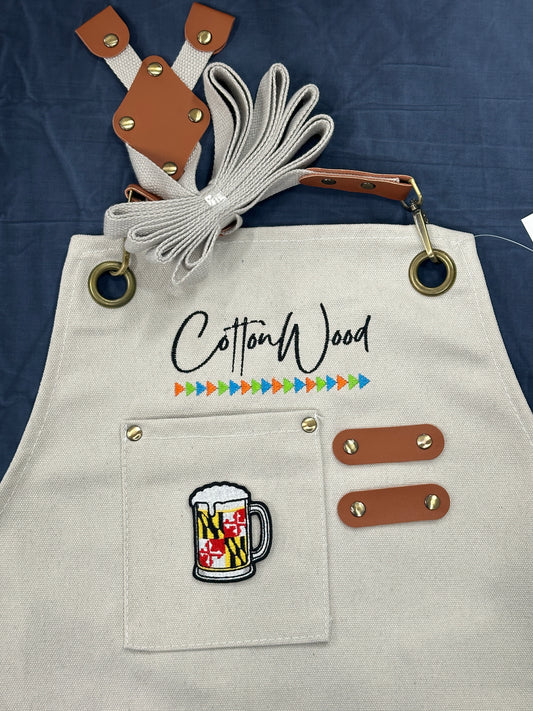 Maryland flag Beer Mug On Patch