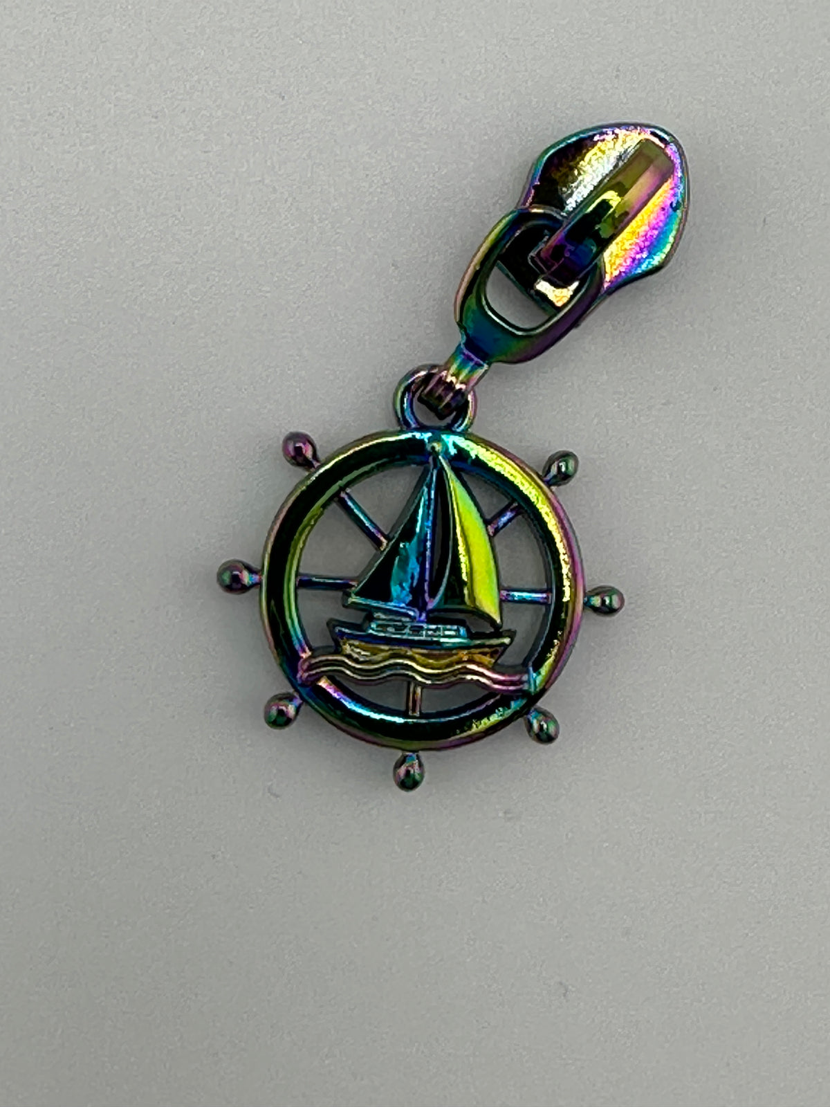 Sailing Wheel Zipper Pull (2) #5