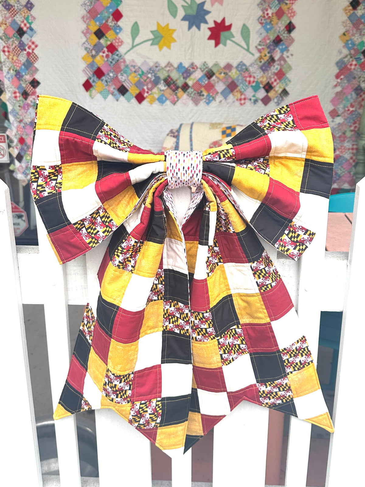 Maryland Patchwork Quilted Bow Pattern Kit