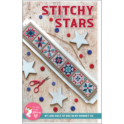 Stitchy Stars Cross Stitch