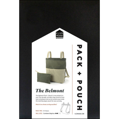 Belmont Pack + Pouch Pattern