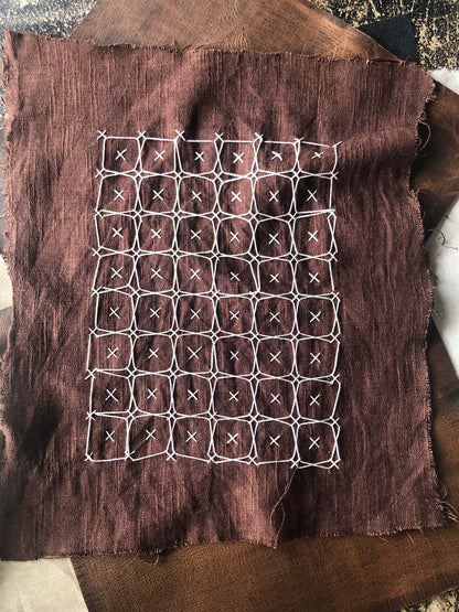 Sashiko Reloaded: Surface Embroidery Technique -- Kugurisashi | February 7th 12-3 with Blake Brenneman