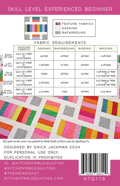 The Irene Quilt Pattern
