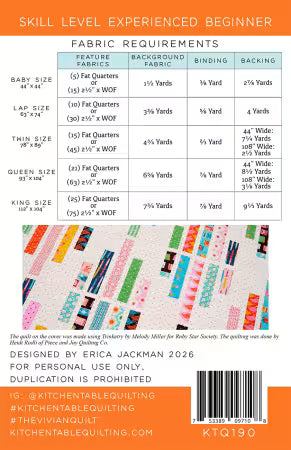 The Vivian Quilt Pattern