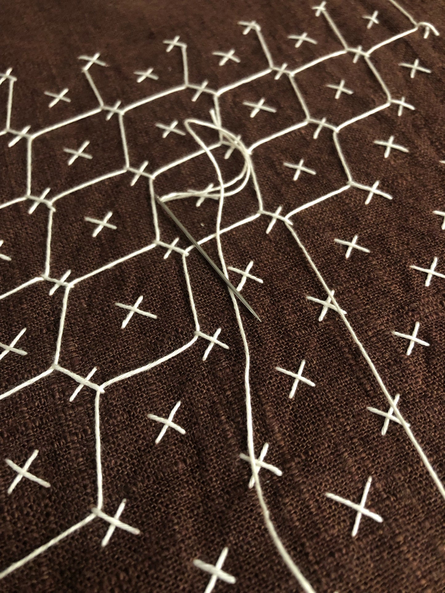 Sashiko Reloaded: Surface Embroidery Technique -- Kugurisashi | February 7th 12-3 with Blake Brenneman