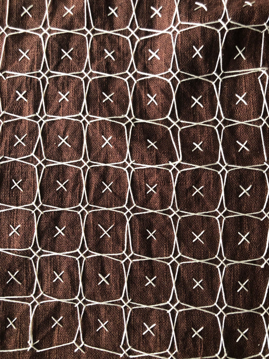 Sashiko Reloaded: Surface Embroidery Technique -- Kugurisashi | February 7th 12-3 with Blake Brenneman