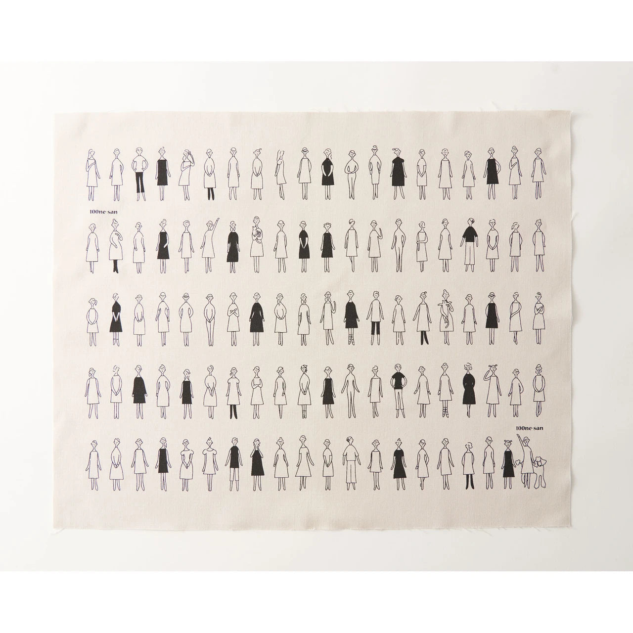 Lecien Embroidery Cloth 100 Ladies & Pets