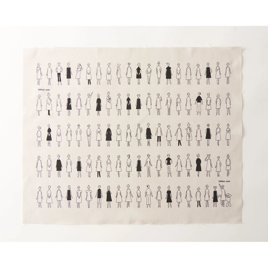 Lecien Embroidery Cloth 100 Ladies & Pets